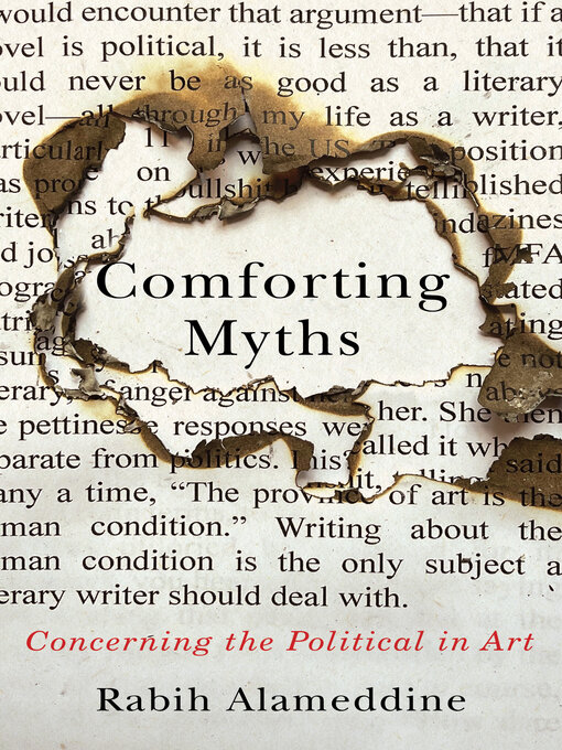 Title details for Comforting Myths by Rabih Alameddine - Available